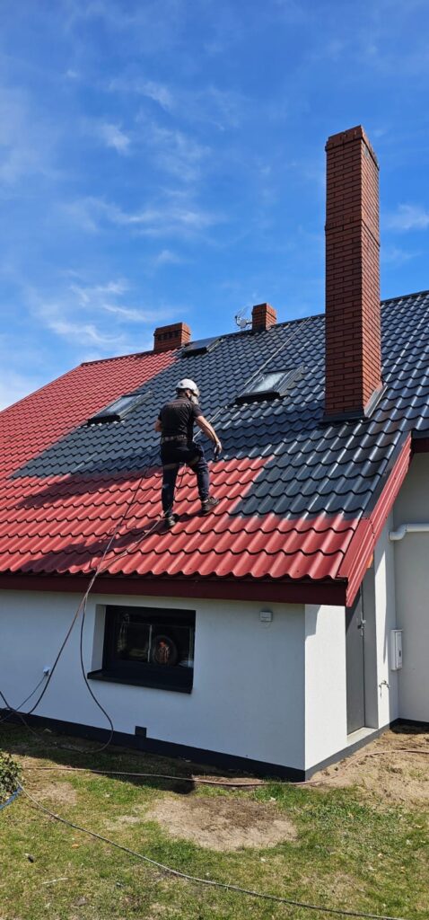 Zmiana koloru z czerownego na grafit